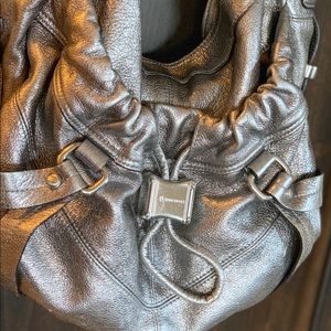 B Makowsky Leather Handbag